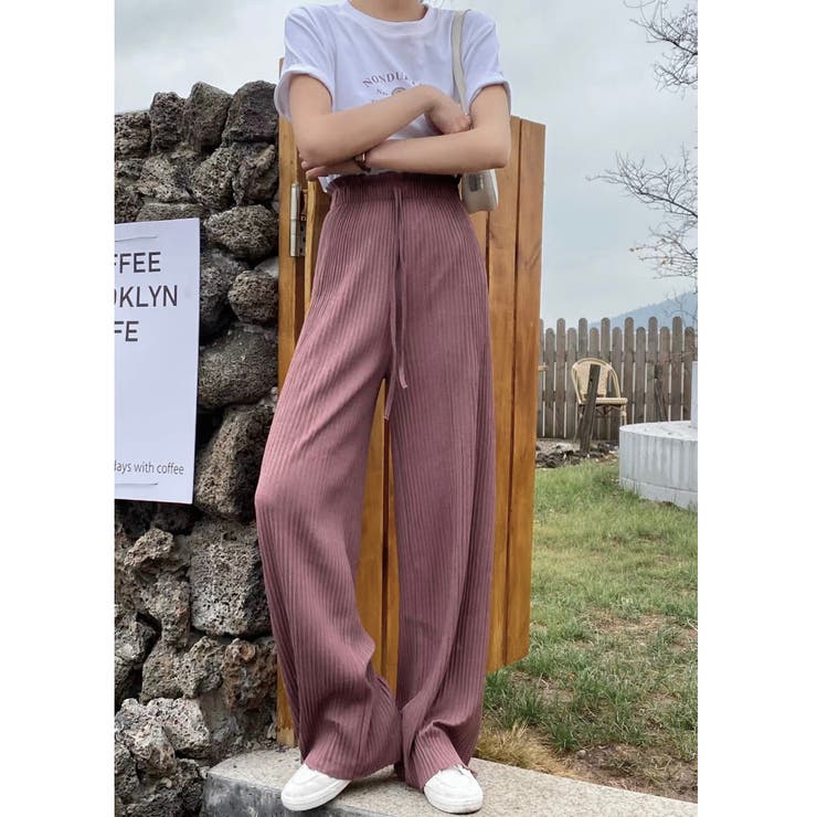 ミニプリーツワイドパンツ | LADY LIKE  | 詳細画像6 