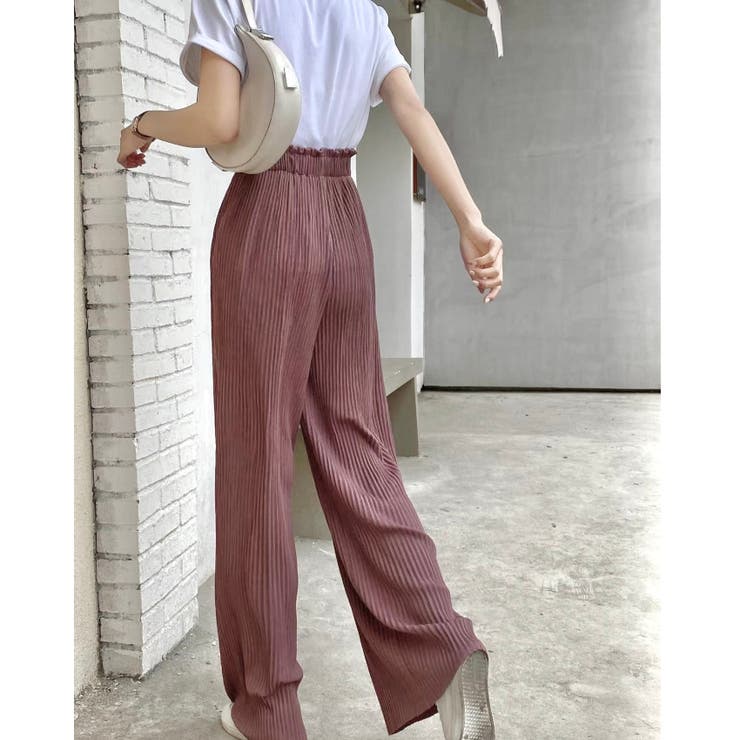 ミニプリーツワイドパンツ | LADY LIKE  | 詳細画像9 