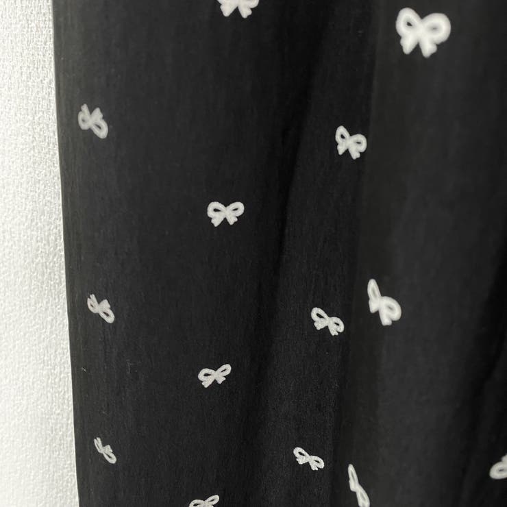 ミニリボン柄ワイドイージーパンツ | LADY LIKE  | 詳細画像19 