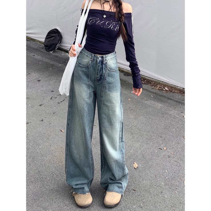 【新品未使用】UNDERCOVER サテン切替デニムワイドパンツ 新品未使用】UNDERCOVER サテン切替デニムワイドパンツ - メルカリ
