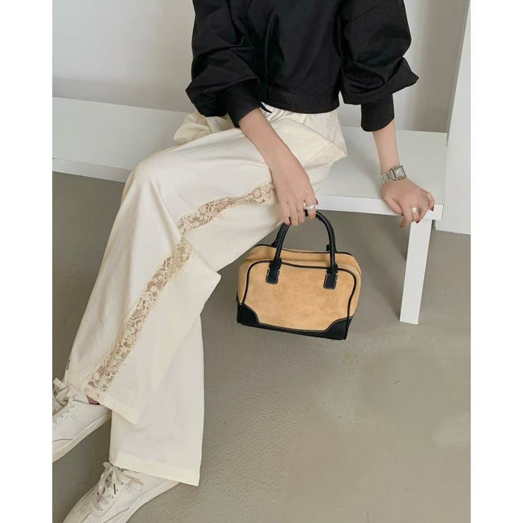 【春夏新作】サイドレースワイドイージーパンツ | LADY LIKE  | 詳細画像9 