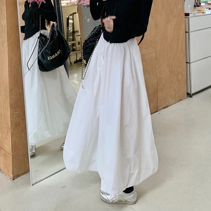 春夏新作】ウエストゴムバルーンスカート[品番：SHNW0012215]｜LADY