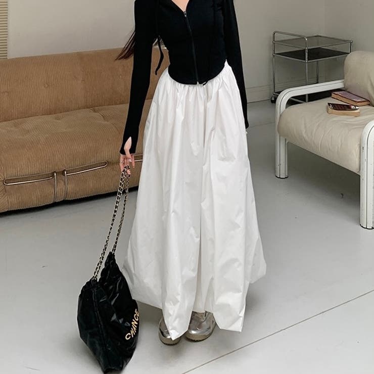 春夏新作】ウエストゴムバルーンスカート[品番：SHNW0012215]｜LADY