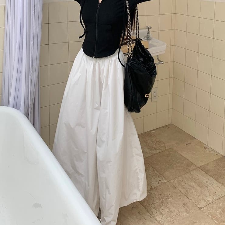 春夏新作】ウエストゴムバルーンスカート[品番：SHNW0012215]｜LADY