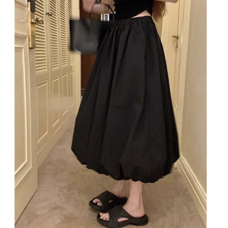 春夏新作】ウエストゴムバルーンスカート[品番：SHNW0012215]｜LADY