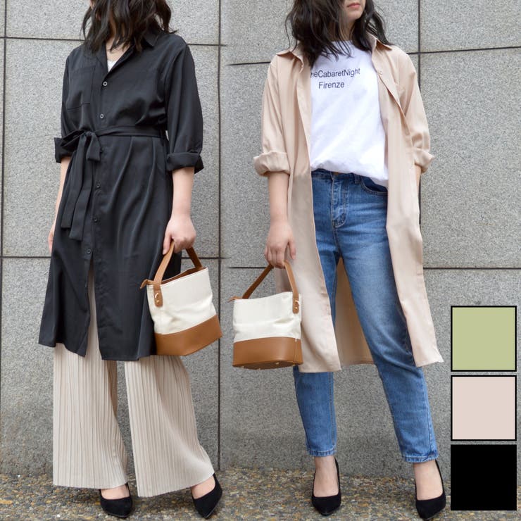 共ベルト付きシンプルシャツワンピ シャツ 羽織 品番 Shnw Lady Like レディライク のレディースファッション通販 Shoplist ショップリスト