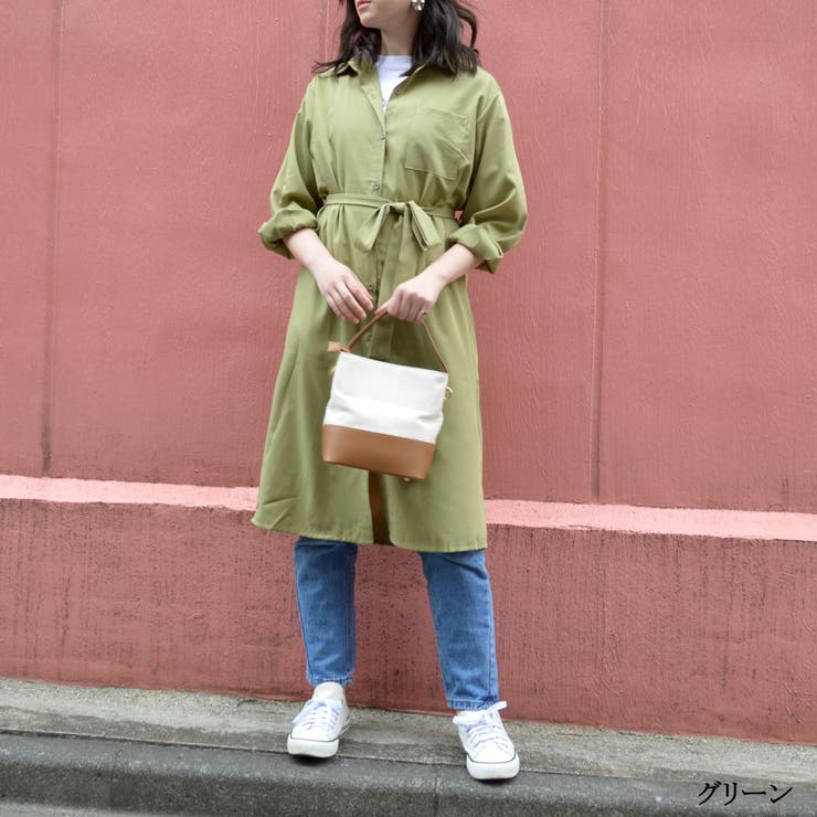共ベルト付きシンプルシャツワンピ シャツ 羽織 品番 Shnw Lady Like レディライク のレディースファッション通販 Shoplist ショップリスト