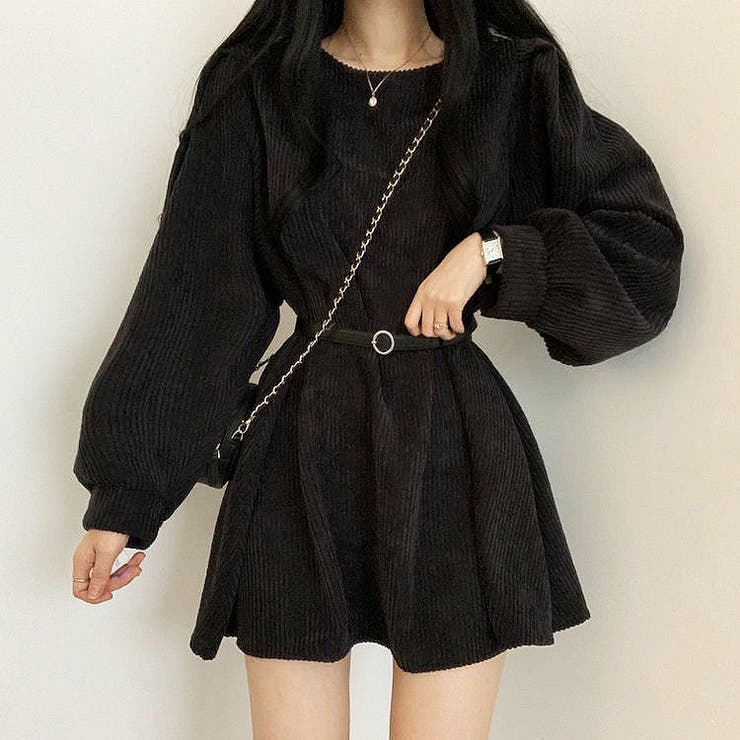 ベルト付きコーディロイミニワンピース ミニワンピ ミニ丈 品番 Shnw Lady Like レディライク のレディースファッション通販 Shoplist ショップリスト