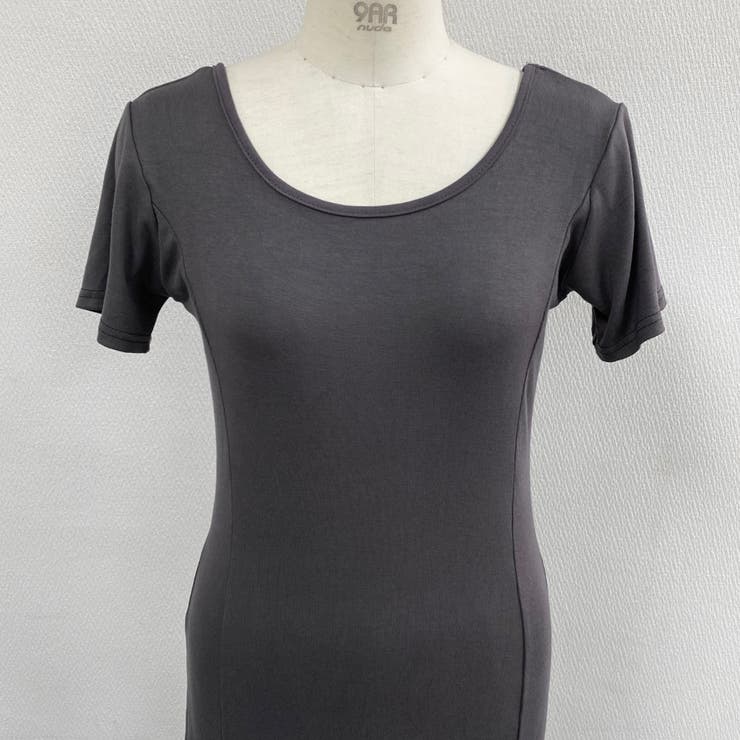 バックリボン半袖ロングワンピース | LADY LIKE  | 詳細画像15 