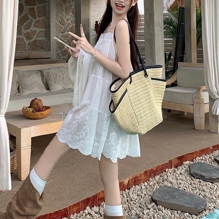 【美品】MIU MIU 膝丈ワンピース ピンク リボン 42 フレンチスリーブ セール】 【夏SALE／WEB先行カラーあり／マシンウォッシュ可