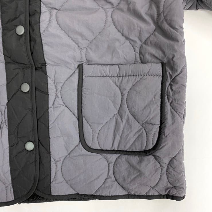 裏ボア配色キルティングジャケット | LADY LIKE  | 詳細画像15 