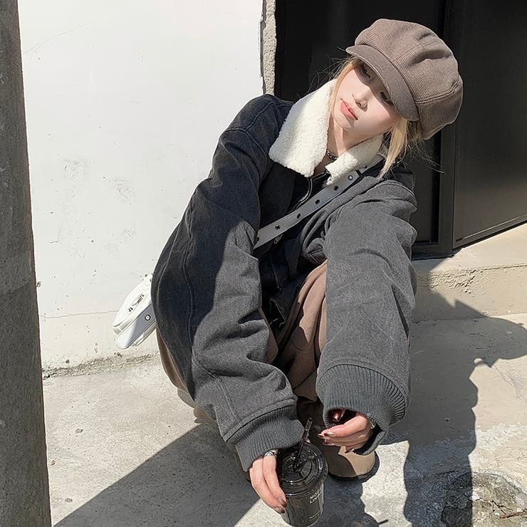 ワークテイスト裏ボアジャケット | LADY LIKE  | 詳細画像7 