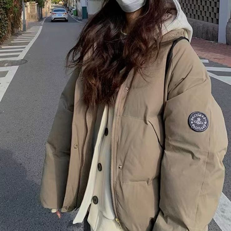 袖ワンポイント中綿ブルゾン[品番：SHNW0012102]｜LADY LIKE （レディ