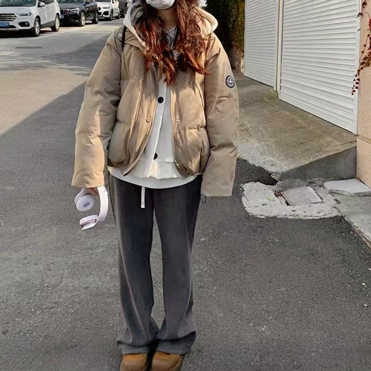 袖ワンポイント中綿ブルゾン[品番：SHNW0012102]｜LADY LIKE （レディ