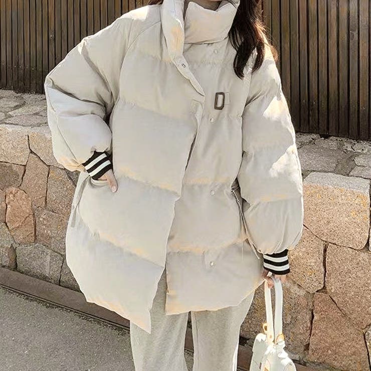 ベルトデザイン中綿ジャケット | LADY LIKE  | 詳細画像5 