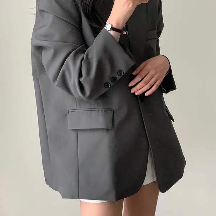 【春夏新作】１つボタンゆったりテーラードジャケット | LADY LIKE  | 詳細画像15 