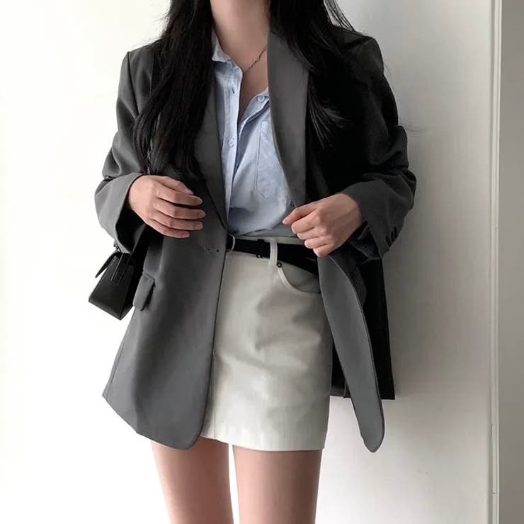 【春夏新作】１つボタンゆったりテーラードジャケット | LADY LIKE  | 詳細画像18 