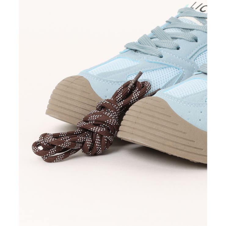 【春夏新作】靴ひも着せ替え配色スニーカー | LADY LIKE  | 詳細画像19 