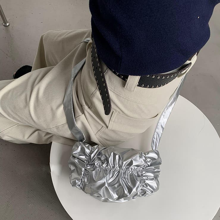 くしゅくしゅショルダーバッグ[品番：SHNW0010382]｜LADY LIKE