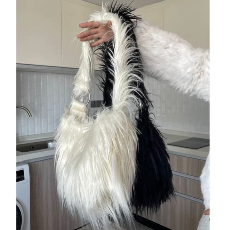 ロングシャギーショルダーバッグ | LADY LIKE  | 詳細画像1