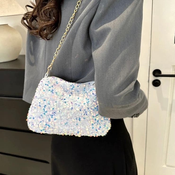 スパンコールミニショルダーバッグ[品番：SHNW0010920]｜LADY
