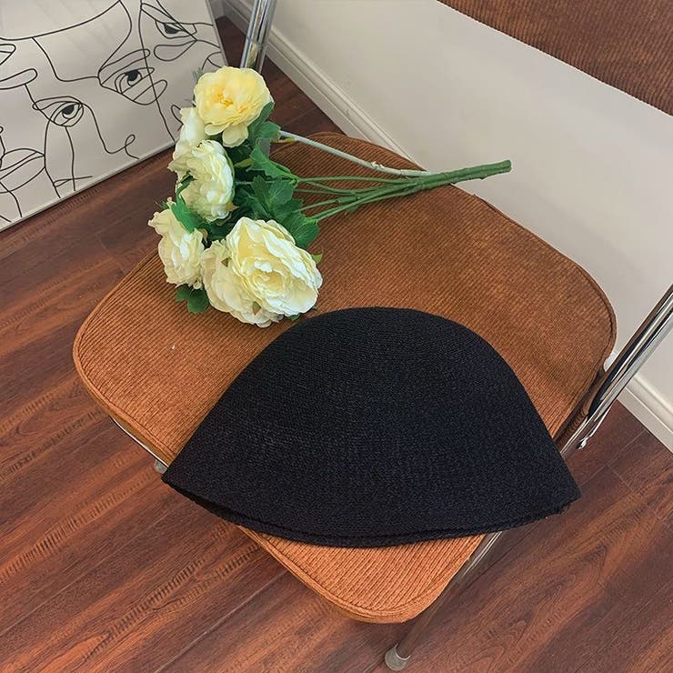 バット Lily__handmade_02 ニットクロッシェハット[品番：SHNW0008899]｜LADY LIKE