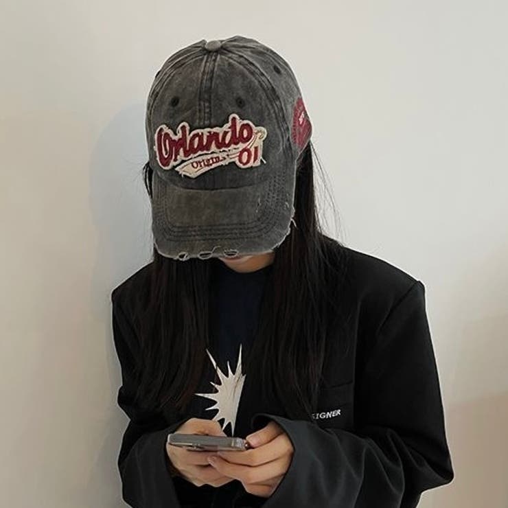 ロゴワッペンヴィンテージキャップ[品番：SHNW0011338]｜LADY