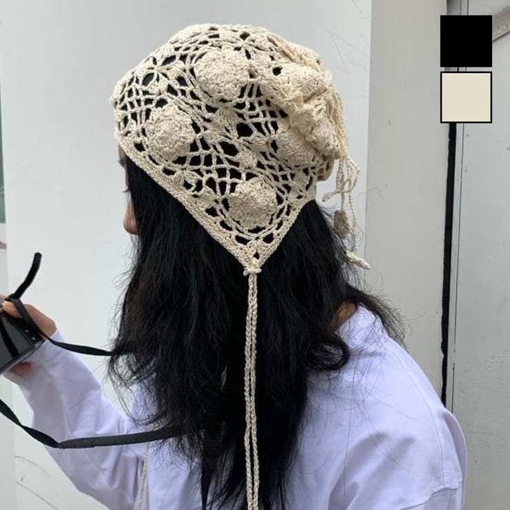 RosyMonster flower crochet hand knit クロシェ編み ロージー