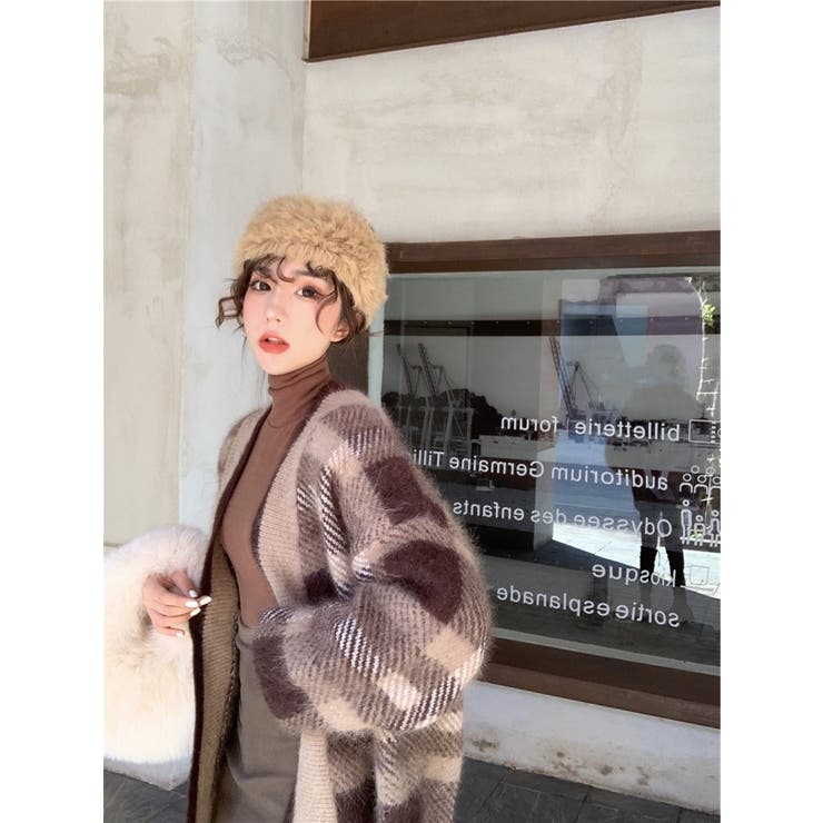 ビビッドレディ VIVIDLADY カーディガン レディース 長袖 秋