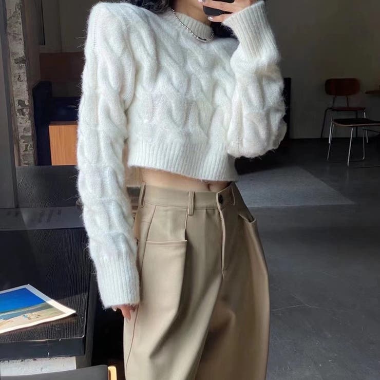 ⭐️美品⭐️【ZANONE】ヘビーミラノリブ ソリッドウールニット