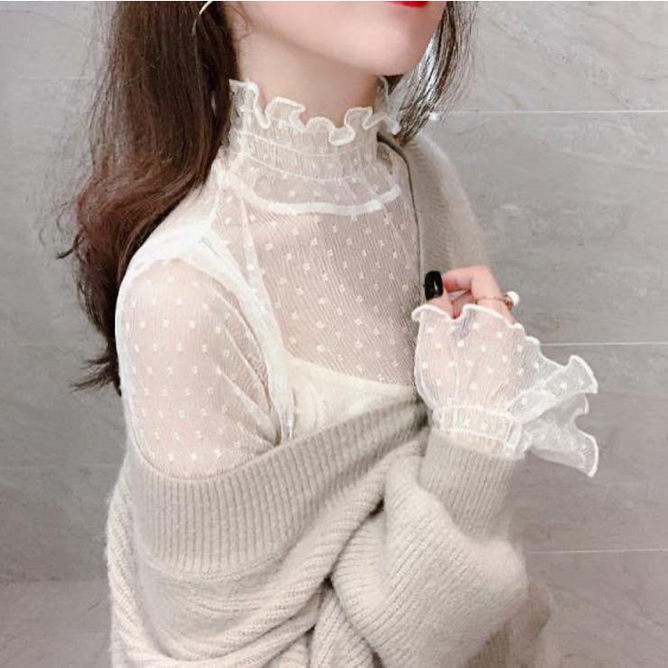ドットチュール インナーブラウス 春 品番 Shnw Sibra シブラ のレディースファッション通販 Shoplist ショップリスト
