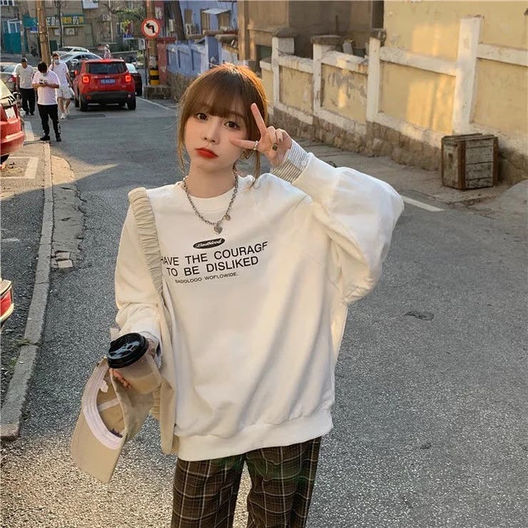 フェイクレイヤードビッグシルエット Tシャツ 韓国ファッション 品番 Shnw Sibra シブラ のレディースファッション 通販 Shoplist ショップリスト