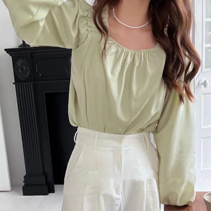 長袖ブラウス 韓国ファッション 可愛い 品番 Shnw Sibra シブラ のレディースファッション通販 Shoplist ショップリスト