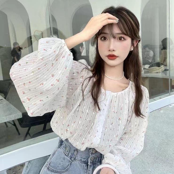 トップス 韓国ファッション 可愛い[品番：SHNW0006740]｜Sibra