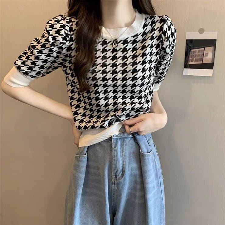 black means 千鳥格子 革 ジャケット スカート セット black means 千鳥格子 革 ジャケット スカート セット