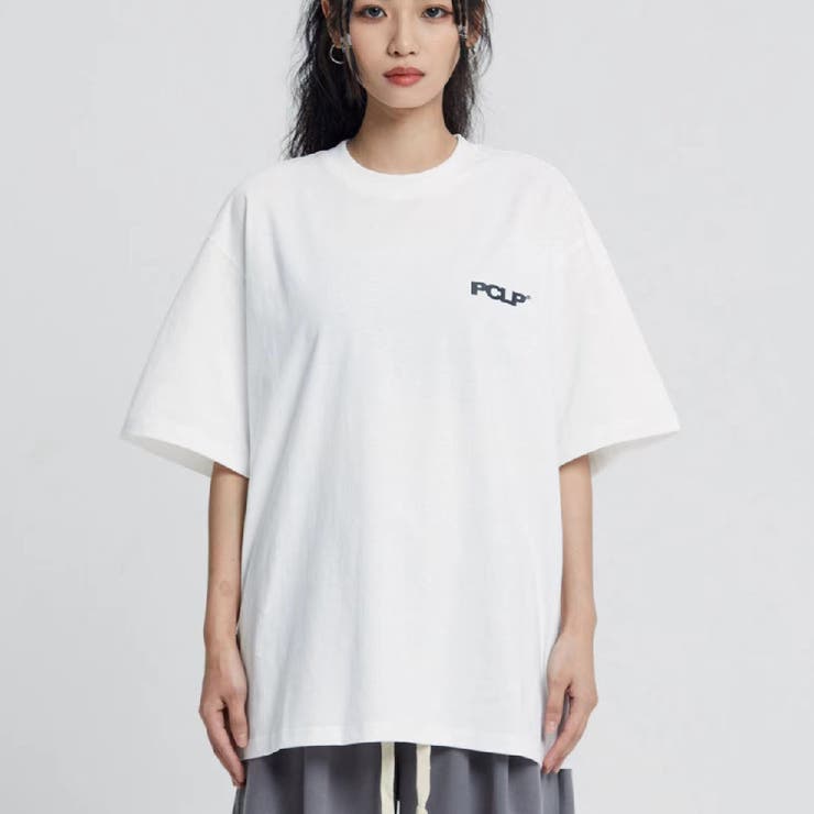 オーバーサイズTシャツ 韓国ファッション 夏服[品番