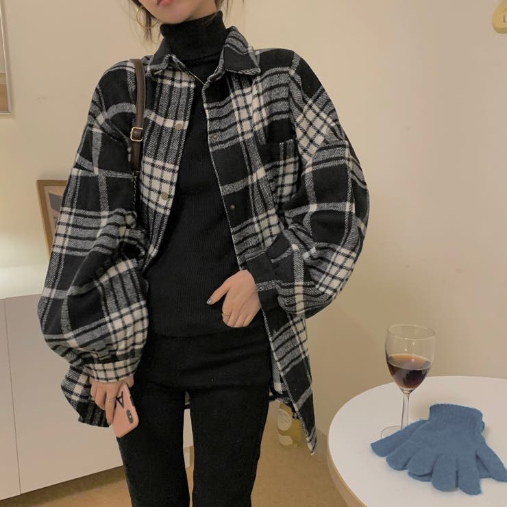 起毛チェック柄シャツ 柔らかい もこもこ 品番 Shnw Sibra シブラ のレディース ファッション通販 Shoplist ショップリスト