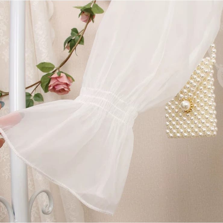 軽やかで美しい。シアーブラウス 韓国ファッション 韓国ファッション | Sibra | 詳細画像14 