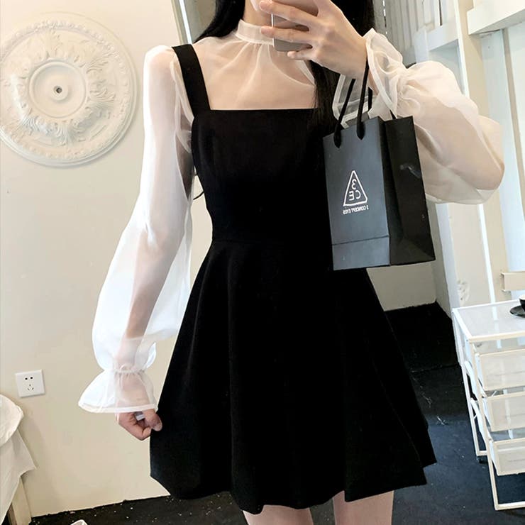 大人の愛らしさ。後ろリボンシアーブラウス 春 韓国ファッション | Sibra | 詳細画像6 