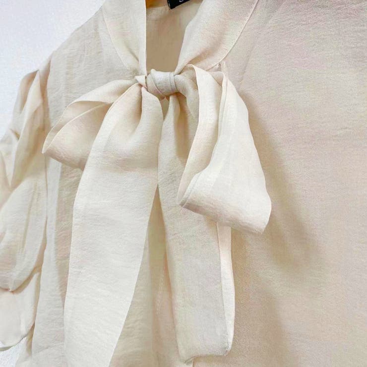 ボウタイシアーブラウス 春 韓国ファッション | Sibra | 詳細画像11 