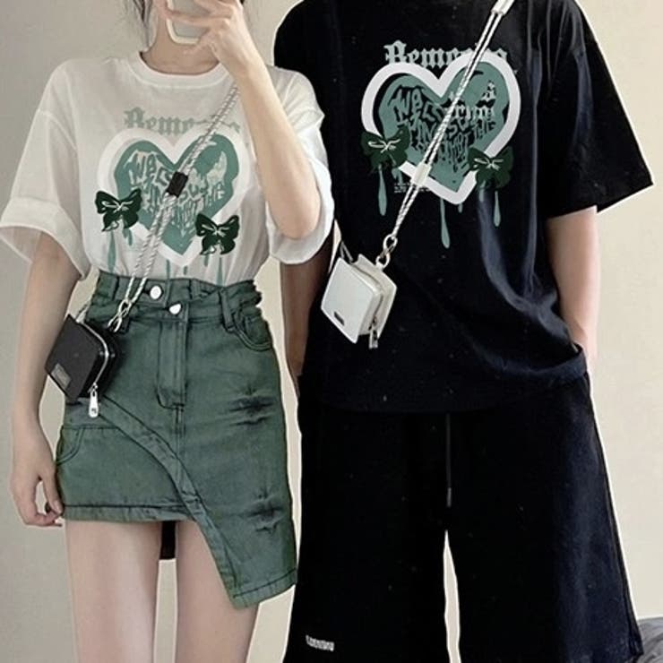 プリントTシャツ 韓国ファッション 夏服 | Sibra | 詳細画像10 