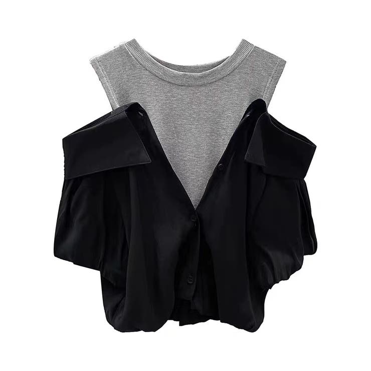 ドッキングシャツ 夏服 セクシー | Sibra | 詳細画像17 