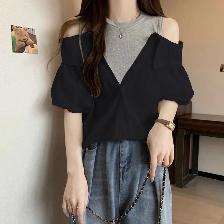 ドッキングシャツ 夏服 セクシー | Sibra | 詳細画像7 