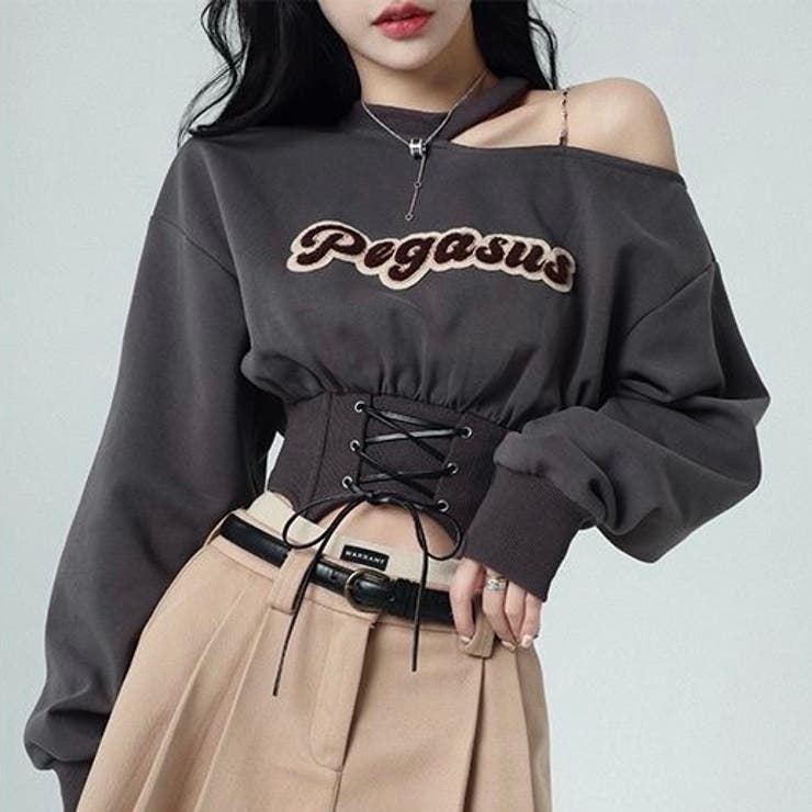 Lexbreezy オフショルダートップス シンプリーシスターズ フラ ハワイ ニッセン ブラジャー I75-J85 脇高 編レース フルカップ