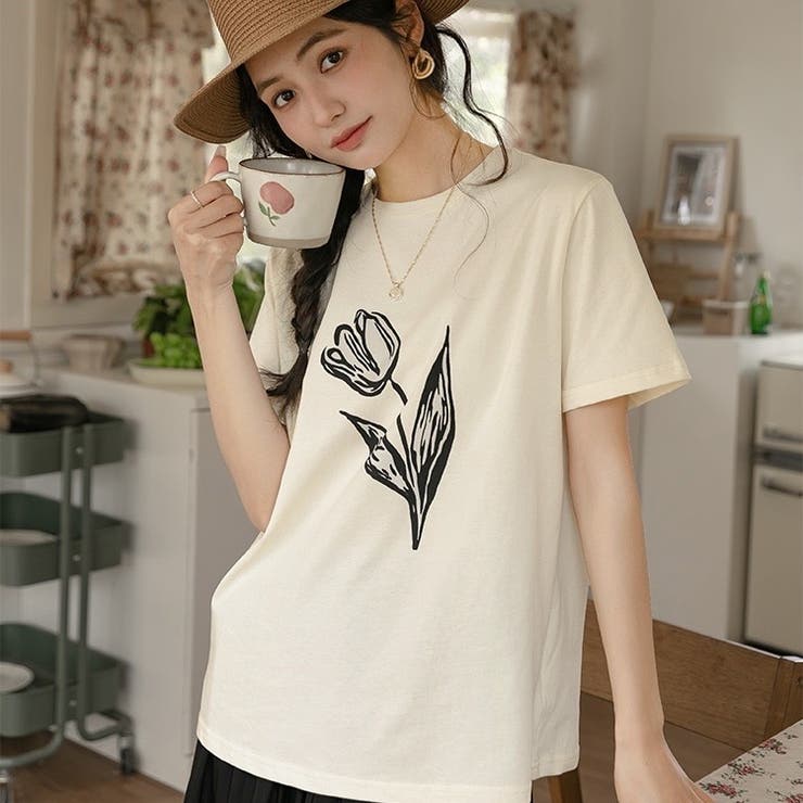 プリント Tシャツ オーバーサイズ | Sibra | 詳細画像10 