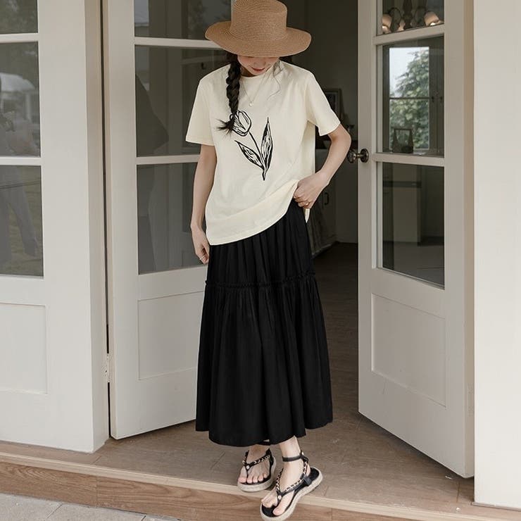 プリント Tシャツ オーバーサイズ | Sibra | 詳細画像17 