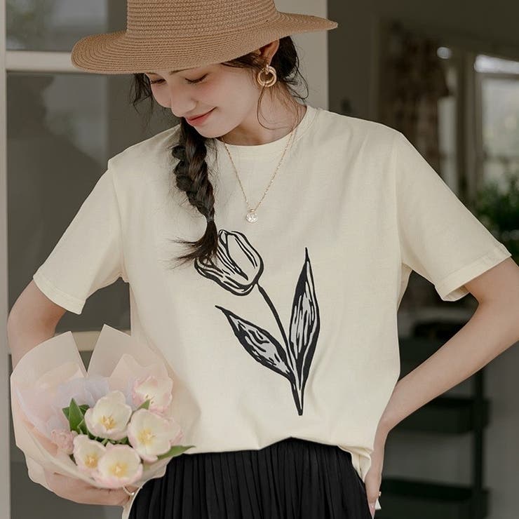 プリント Tシャツ オーバーサイズ | Sibra | 詳細画像2 