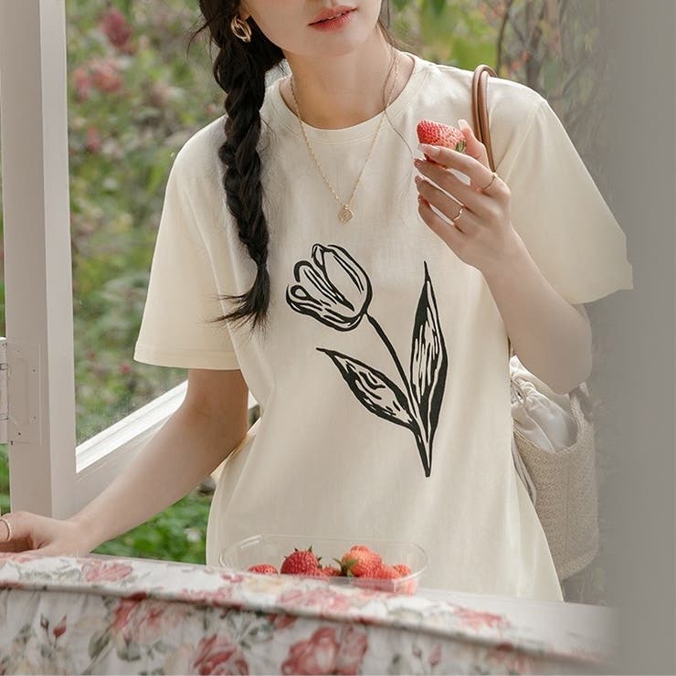 プリント Tシャツ オーバーサイズ | Sibra | 詳細画像6 