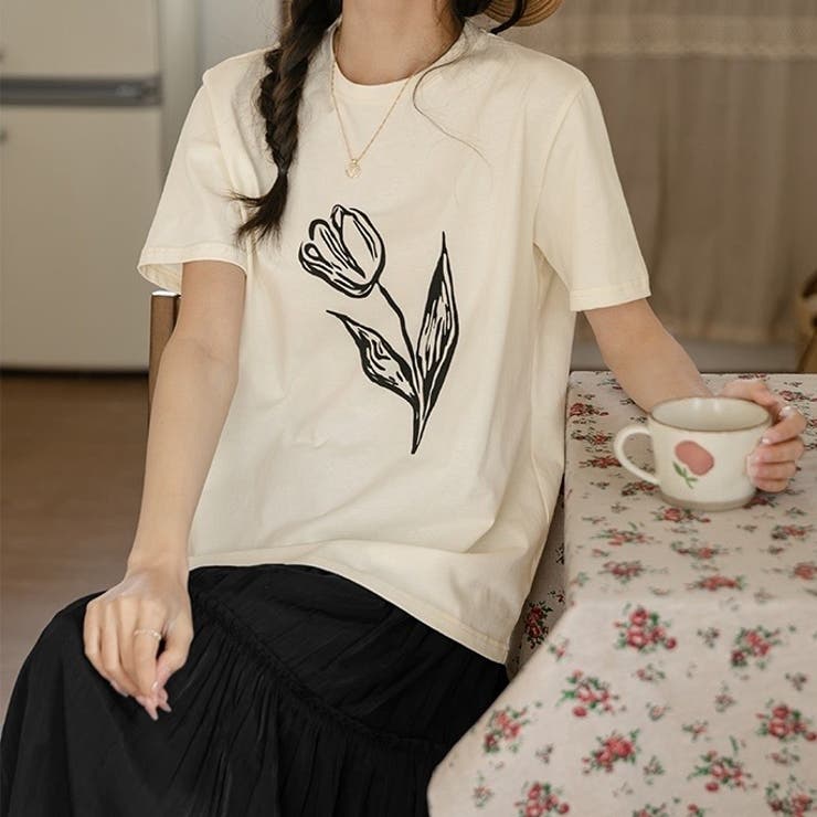 プリント Tシャツ オーバーサイズ | Sibra | 詳細画像9 