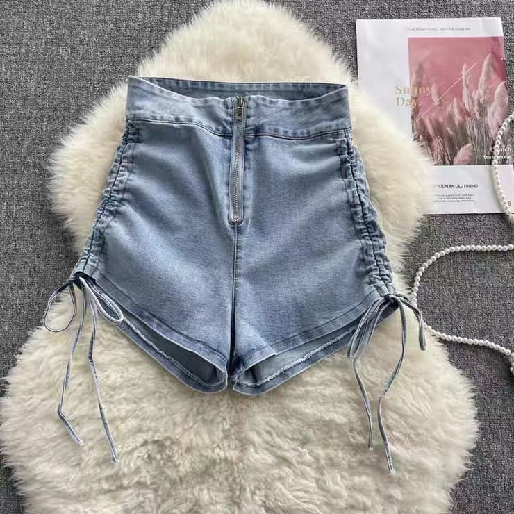 BADEE パンツ 韓国人気 Jewelry Chain Shorts 追跡あり 1.jpg